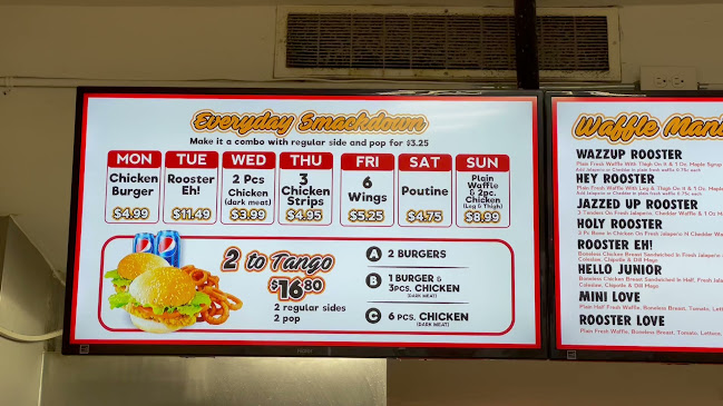 Opinii despre Broast Chicken and Waffles în Mississauga - Hospitality and gastronomy