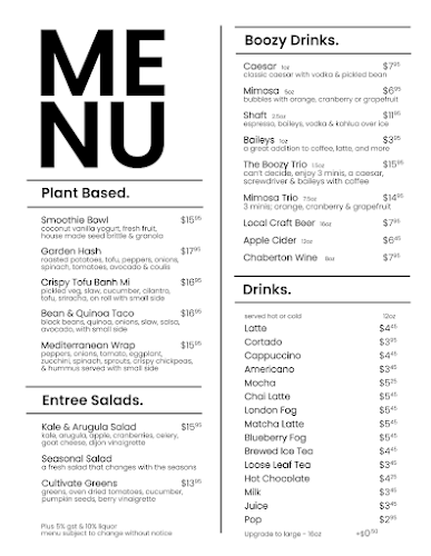 Opinii despre Cultivate Cafe în Chilliwack - Hospitality and gastronomy