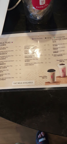 Gong Cha - Hospitality and gastronomy