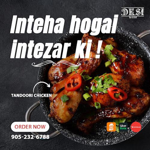 Desi Bar & Grill (Mississauga)- Indian food done right! - Mississauga