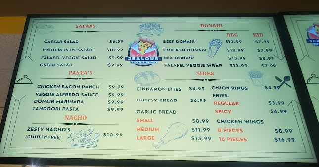 JEALOUS PIZZA N DONAIR VERNON - Hospitality and gastronomy