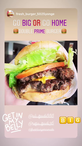 Opinii despre Fresh Burger Yonge st în North York - Hospitality and gastronomy