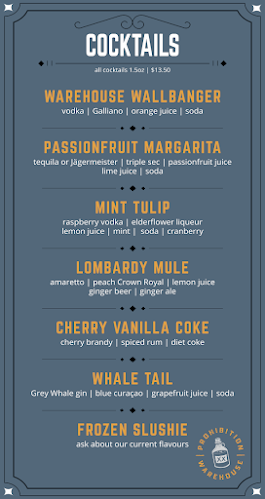 The Prohibition Warehouse - Waterloo