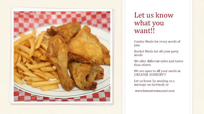 Far East Restaurant with Chick & Treat