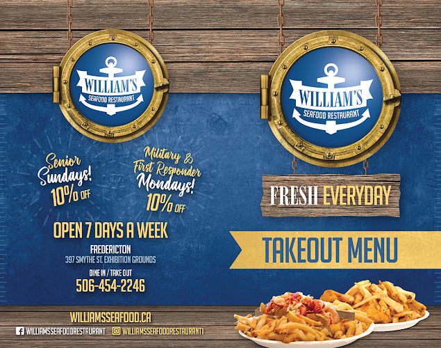 Opinii despre William's Seafood Restaurant în Fredericton - Hospitality and gastronomy