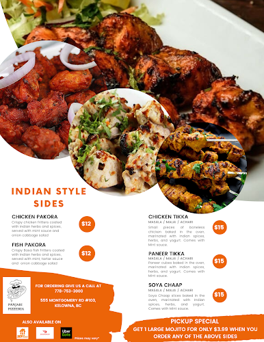 Panjabi Pizzeria - Kelowna