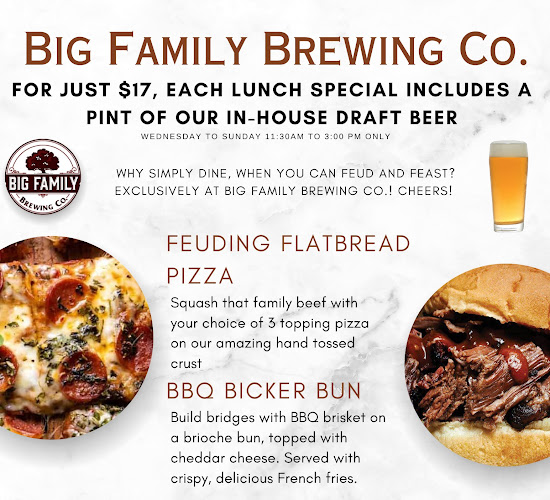 Big Family Brewing Company Kitchen and Biergarten - Sarnia