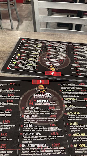 Opinii despre Gladiator Burger Oakville în Oakville - Hospitality and gastronomy