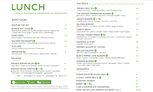 The Springs Restaurant