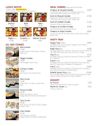 Opinii despre OHKIM Sushi în Vernon - Hospitality and gastronomy