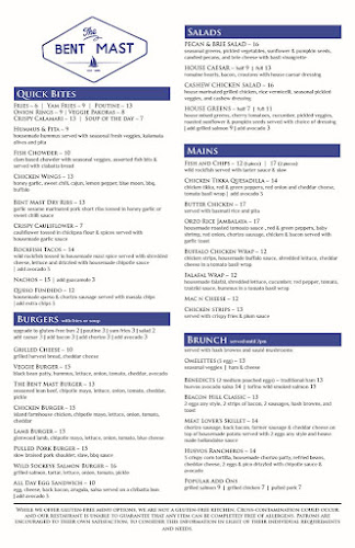 Opinii despre The Bent Mast în Victoria - Hospitality and gastronomy