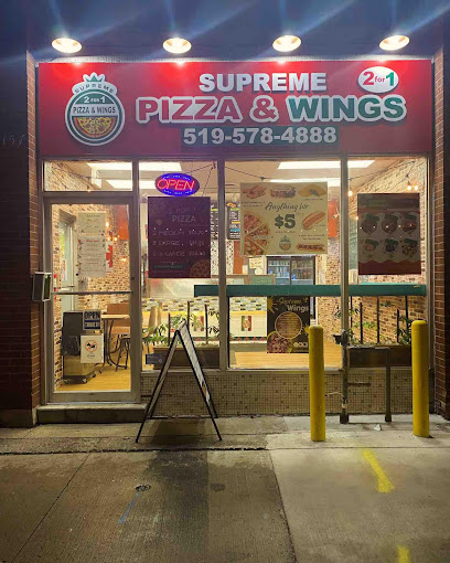 Supreme 2 For 1 Pizza And Wings