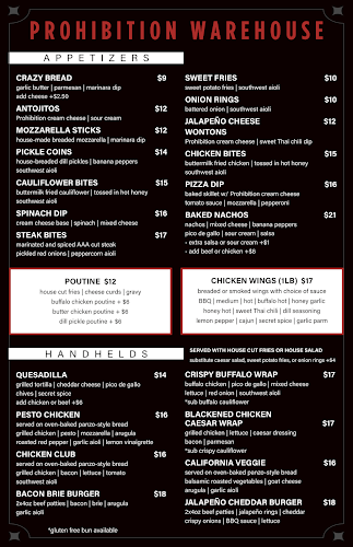 The Prohibition Warehouse