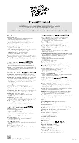 Opinii despre The Old Spaghetti Factory în Vancouver - Hospitality and gastronomy