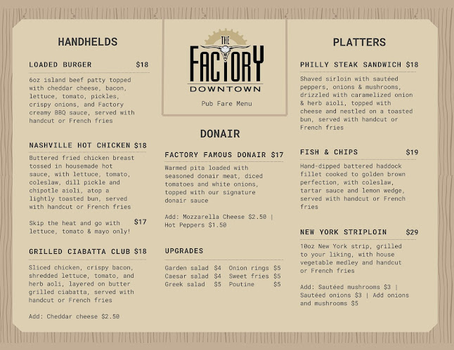 The Factory Downtown