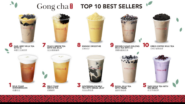 Gong Cha - Hospitality and gastronomy