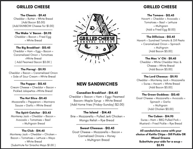 Grilled Cheese Social Eatery