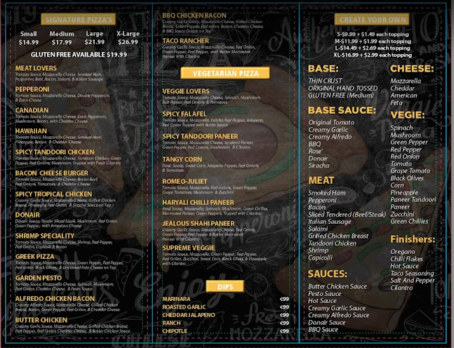 JEALOUS PIZZA N DONAIR VERNON - Vernon