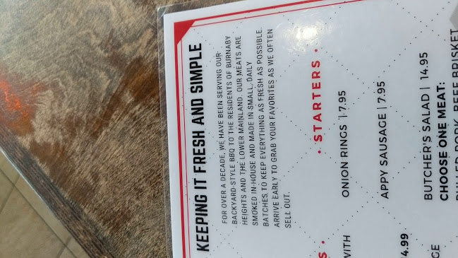 Comentarii opinii despre Butchers Block BBQ