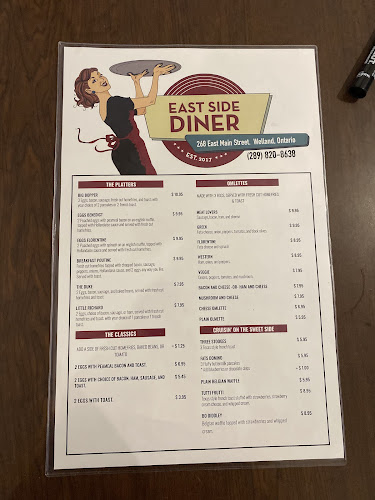 Opinii despre East Side Diner în Welland - Hospitality and gastronomy