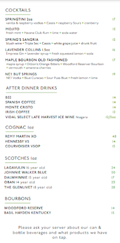 The Springs Restaurant - London