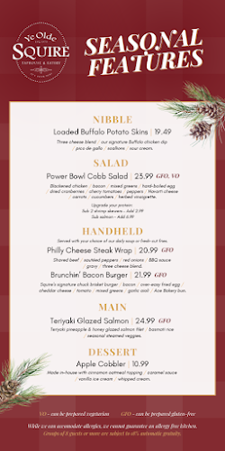 Ye Olde Squire - Hamilton Mountain (Upper James)