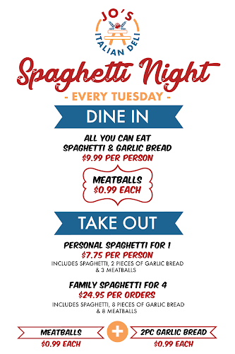 Opinii despre Jo's Italian Deli în Chilliwack - Hospitality and gastronomy