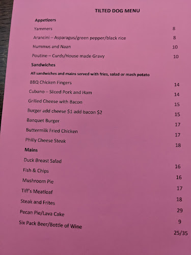 The Tilted Dog Pub & Kitchen