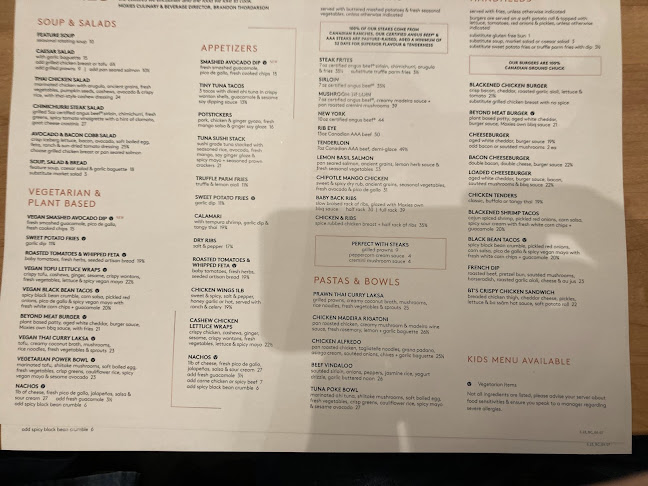 Opinii despre Moxies Davie Restaurant în Vancouver - Hospitality and gastronomy