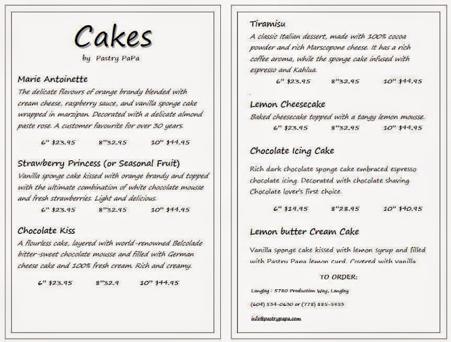 Pastry papa - Abbotsford