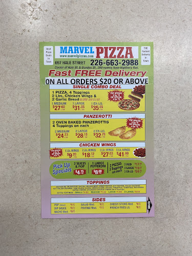 Opinii despre MARVEL PIZZA în London - Hospitality and gastronomy