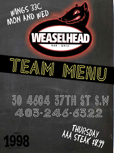 Weaselhead Bar & Grill - Hospitality and gastronomy