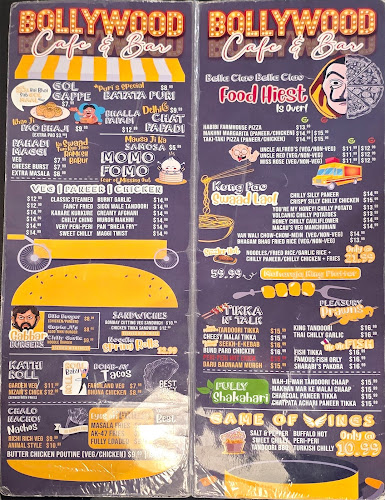 Bollywood Cafe Indian Street Eats & Bar.