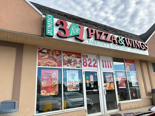Jumbo 3 For 1 Pizza & Crispy Wings - Hospitality and gastronomy