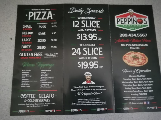 Peppinos Pizzeria - Thorold
