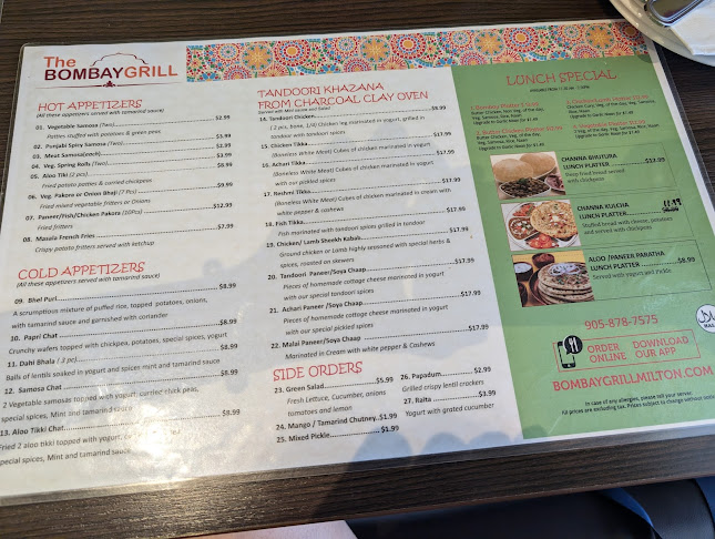 Opinii despre Bombay Grill Restaurant în Milton - Hospitality and gastronomy