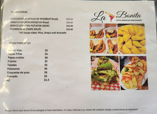 La Bonita Latin American Restaurant