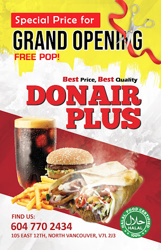 Opinii despre Donair Plus în North Vancouver - Hospitality and gastronomy