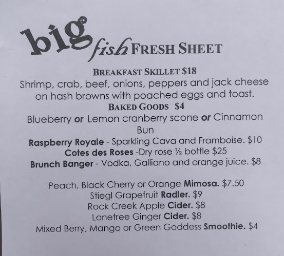 Opinii despre Big Fish & Open Range - Renfrew în Calgary - Hospitality and gastronomy