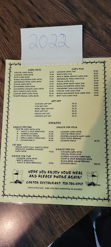 Opinii despre Canton Restaurant în Campbell River - Hospitality and gastronomy