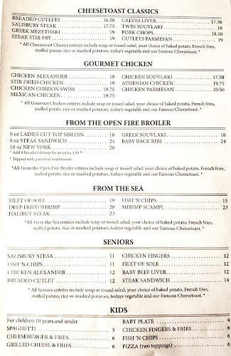 Cheesetoast Family Restaurant - Hospitality and gastronomy