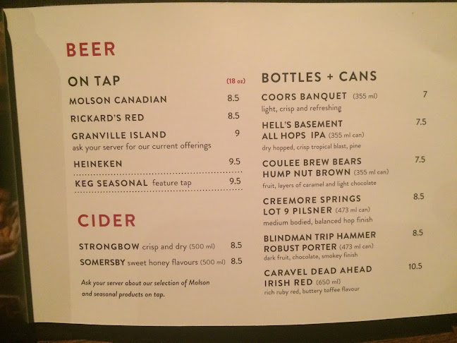 The Keg Steakhouse + Bar - South Edmonton Common - Edmonton