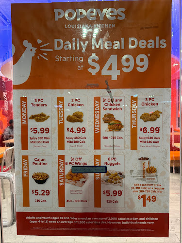 Opinii despre Popeyes Louisiana Kitchen în Ottawa - Hospitality and gastronomy