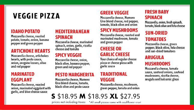 Opinii despre Numero Uno Pizza în Vancouver - Hospitality and gastronomy