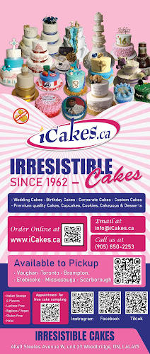 Opinii despre Irresistible Cakes în Vaughan - Hospitality and gastronomy