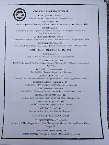 Opinii despre Oz Kafe în Ottawa - Hospitality and gastronomy