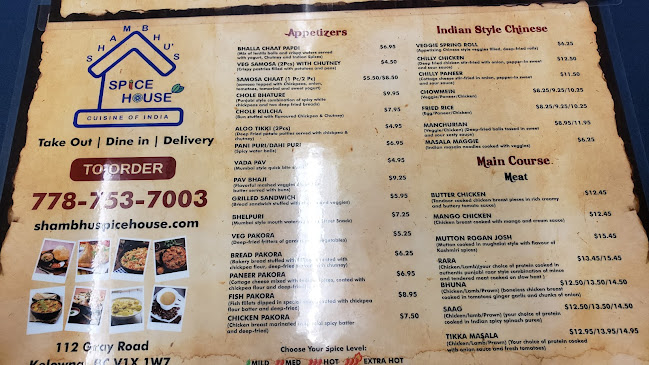 Comentarii opinii despre Shambhu's Spice House Cuisine of India | Indian Restaurant in Kelowna