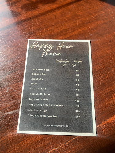 Opinii despre Brick Alley Bistro în Aldergrove - Hospitality and gastronomy