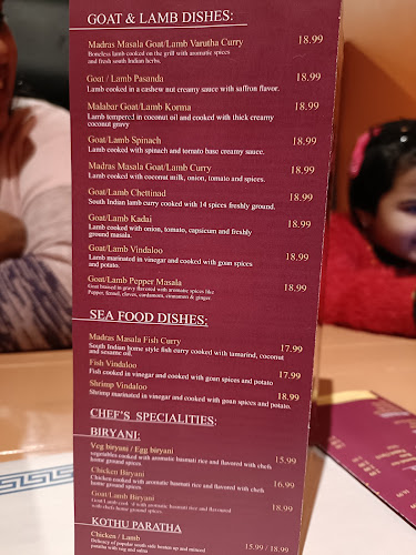 Opinii despre Madras Masala & Grill în Kamloops - Hospitality and gastronomy