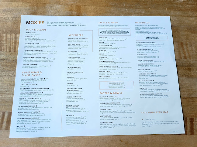 Moxies Davie Restaurant - Vancouver
